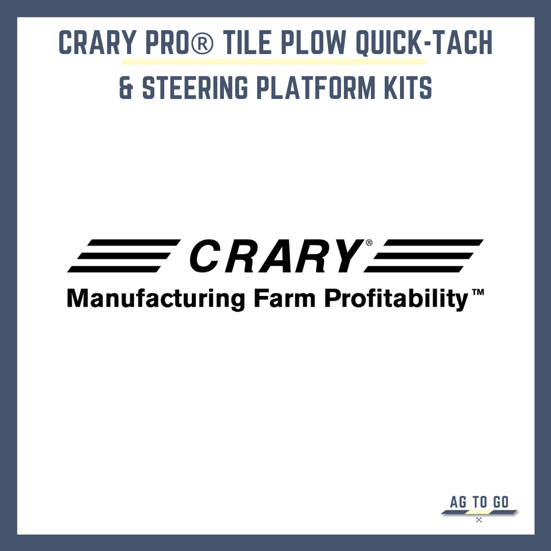 Crary PRO® Tile Plow Quick-Tach & Steering Platform Kits