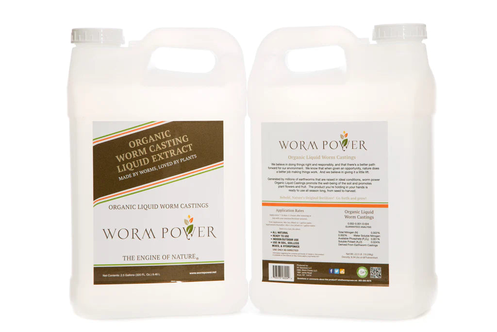 Worm Power Liquid Extract - 5 gallons (Free Shipping)