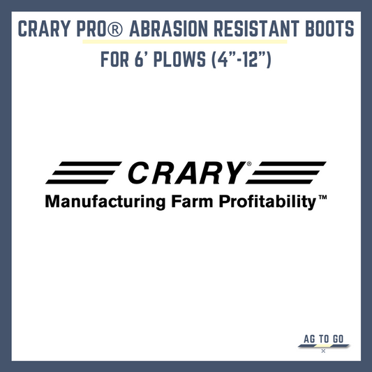Crary PRO® Abrasion Resistant Boots for 6' Plows (4"-12")