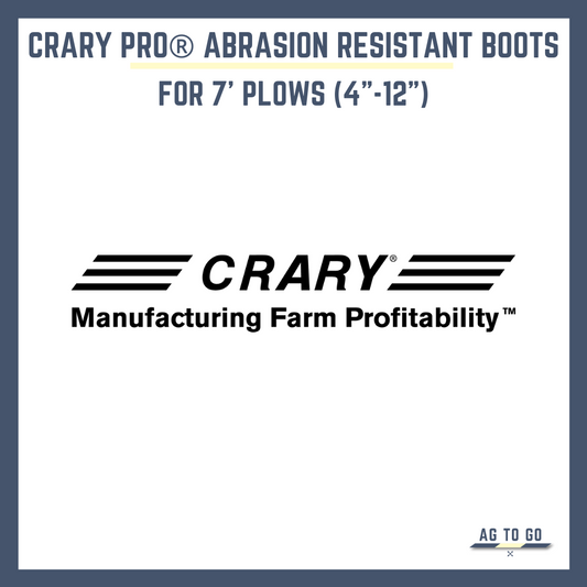 Crary PRO® Abrasion Resistant Boots for 7' Plows (4"-12")