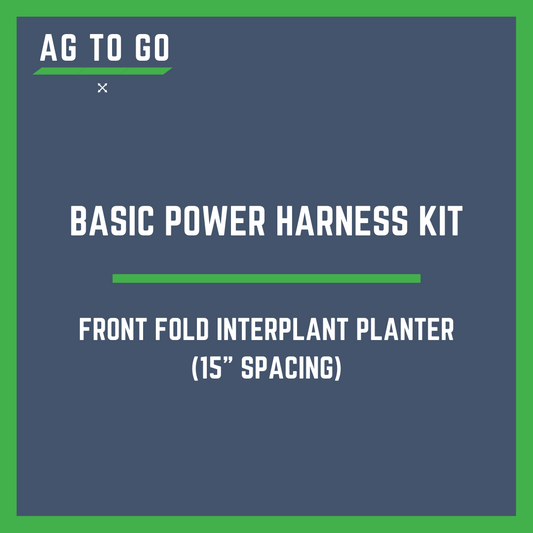 Graham Basic Power Harness Kit - Front Fold Interplant Planter (15" spacing)