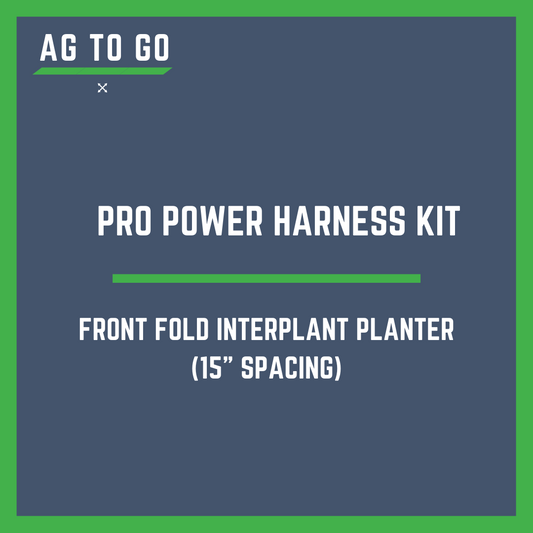 Graham Pro Power Harness Kit - Front Fold Interplant Planter (15" spacing)